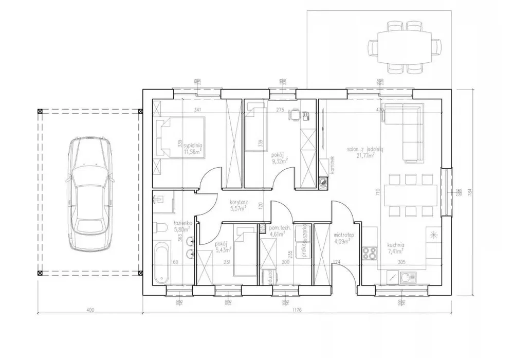 Budowa domu 75mkw w 3 mies od A do Z - gotowy projekt, dom murowany