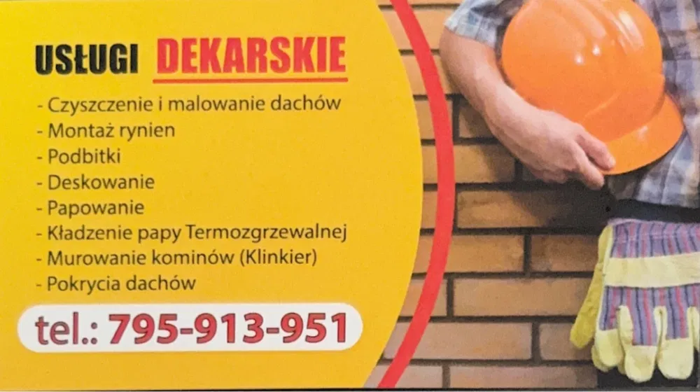 Usługi Dekarskie