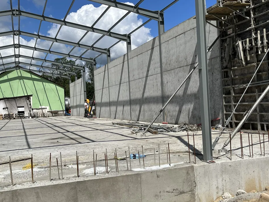 Żelbety, hale zbożowe fundamenty posadzki