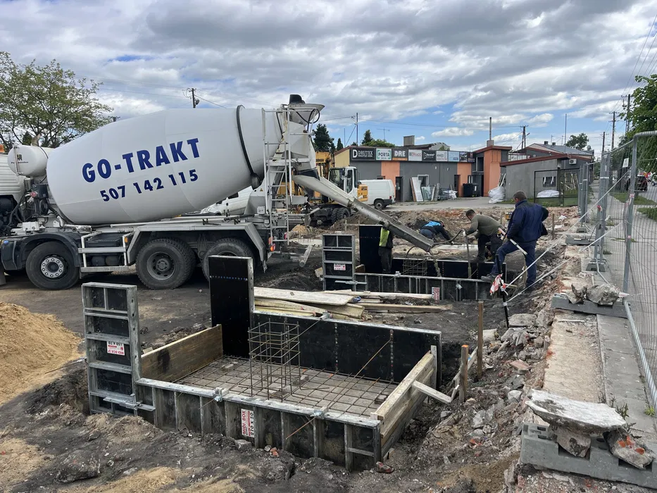 Żelbety, hale zbożowe fundamenty posadzki