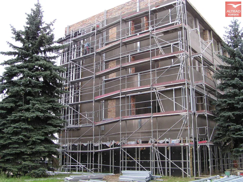 Wynajem Rusztowań, Rusztowania Fasadowe - PROJEKT, DOSTAWA, MONTAŻ -FV