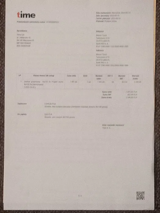 Projekt domu Letniskowego