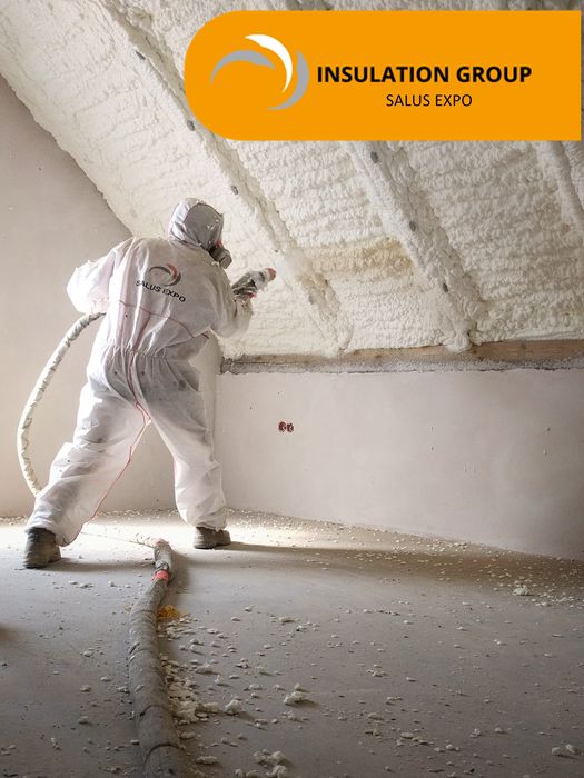 Ocieplanie Pianą Ocieplenia Pianką Poddaszy dachu Izolacje Piana Pur