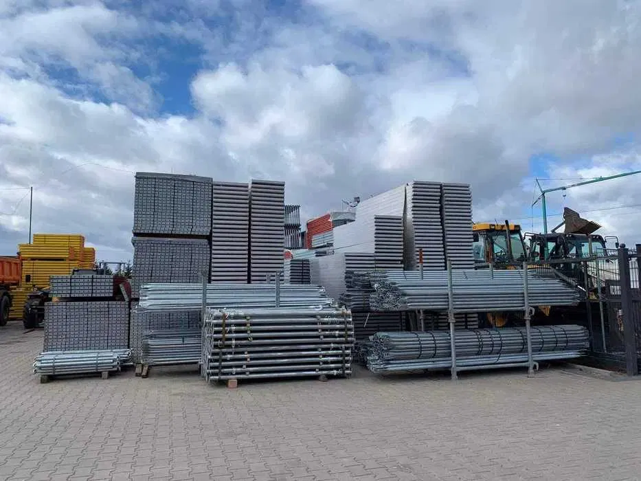 Wynajem rusztowania rusztowanie elewacyjne fasadowe Plettac wypożycz