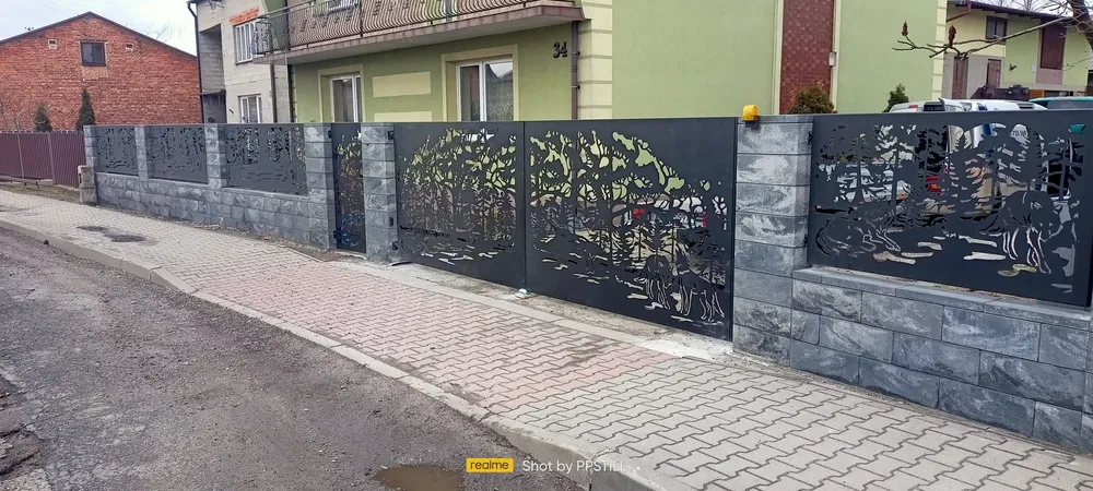 Ogrodzenia, balustrady nowoczesne ogrodzenia