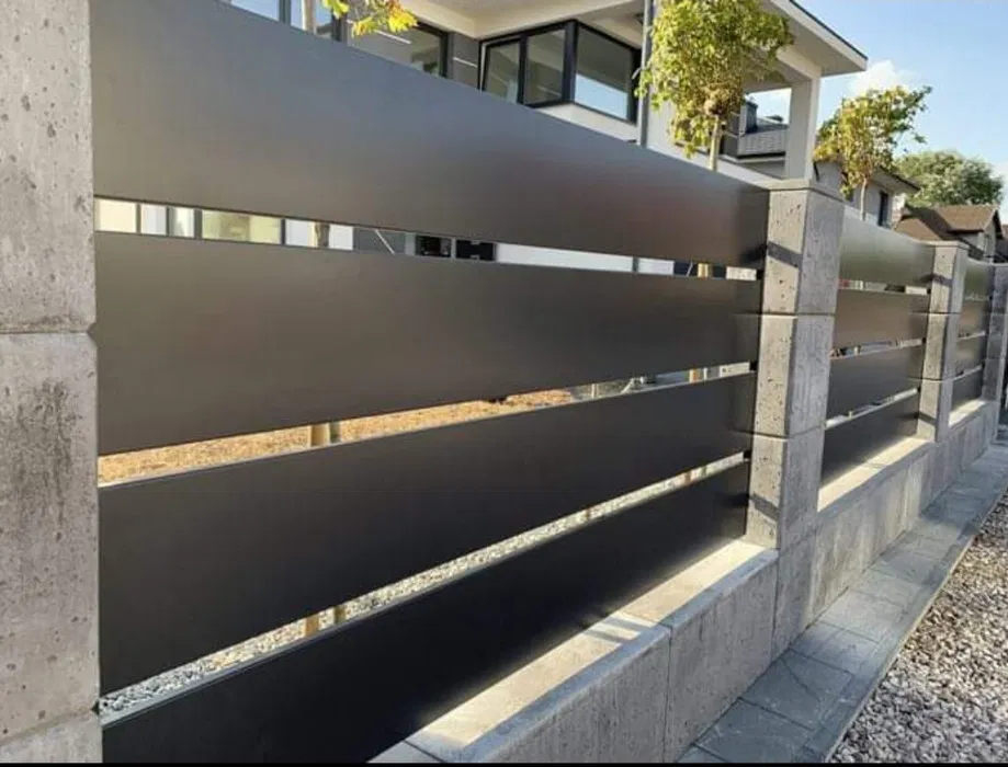 Ogrodzenia, balustrady nowoczesne ogrodzenia