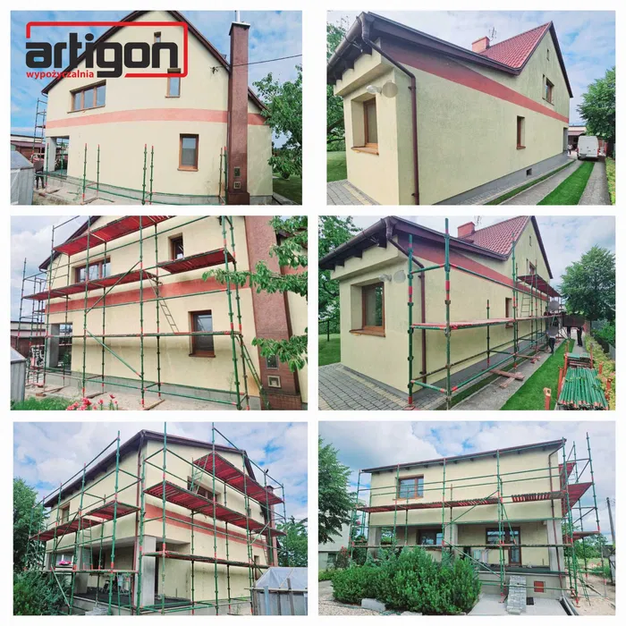 PROMOCJA wynajem rusztowań choinkowe klinowe elewacyjne Plettac Gdańsk