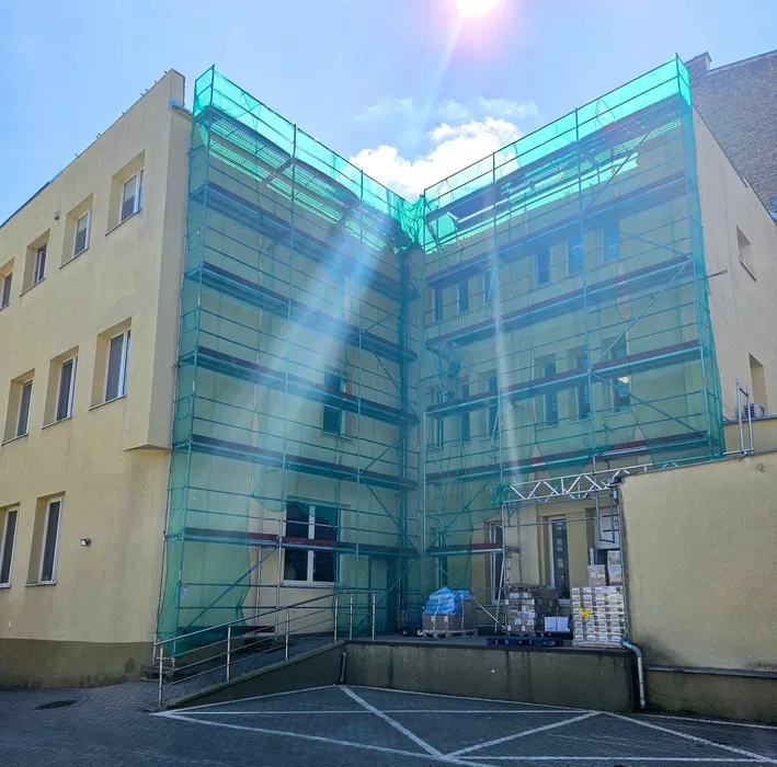 PROMOCJA wynajem rusztowań choinkowe klinowe elewacyjne Plettac Gdańsk