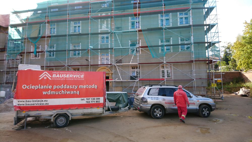 ocieplanie poddasza termowizja naprawy źle ocieplonych poddaszy