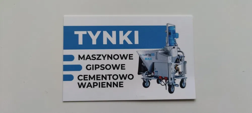 Tynki maszynowe DzejDzej
