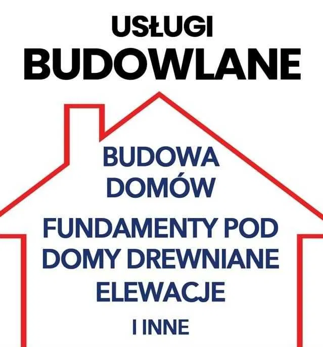Fundamenty. Prace ziemne. Kostka brukowa. Ogrodzenia. Budowa domów