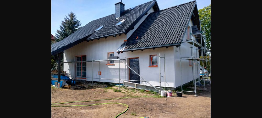 Wymiana gruntu pod płyty fundamentowe.