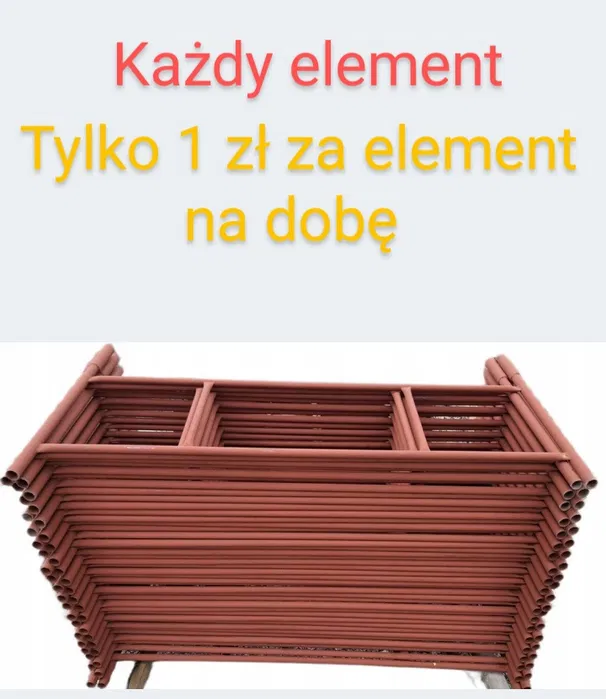 Do wynajęcia rusztowanie warszawskie - Strumień i okolice