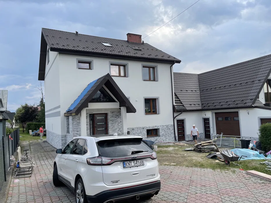 tynki elewacje natryskowe dolcieplenia ocieplenia piana pur
