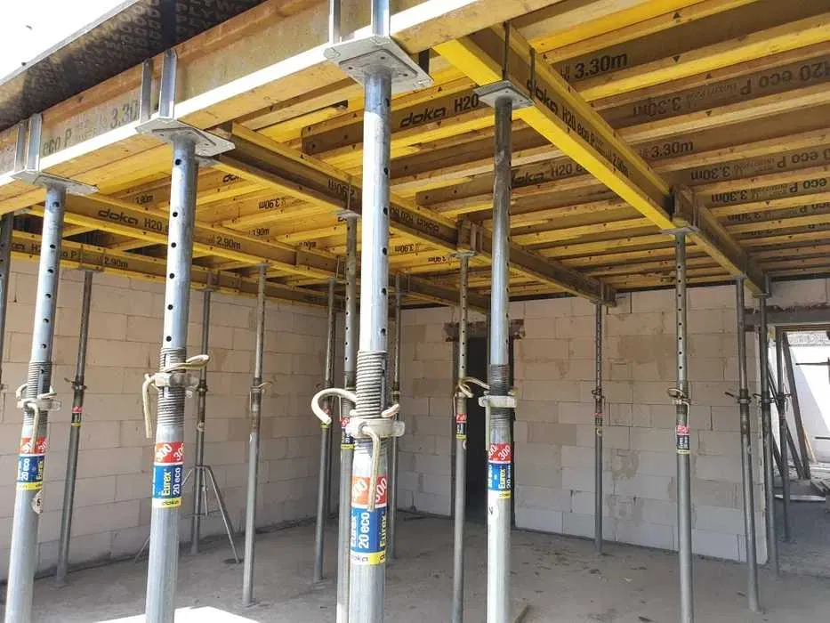 0.2zl stemple budowlane podpory stropowe 3,6m dźwigary korony WYNAJEM