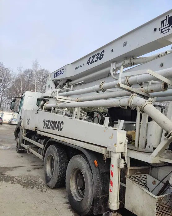 Pompa do betonu 36m – Wynajem z operatorem + Dostawa betonu – Śląsk