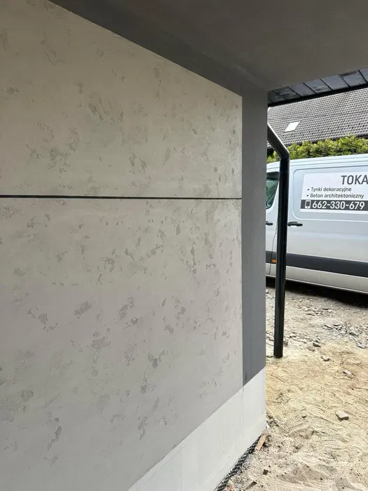 ELEWACJA Beton architektoniczny tynk zewnetrzny dekoracyjne rdza