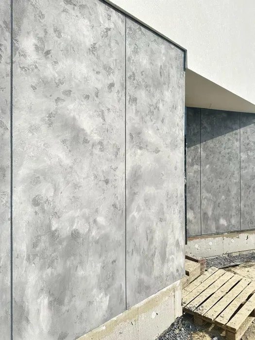 ELEWACJA Beton architektoniczny tynk zewnetrzny dekoracyjne rdza