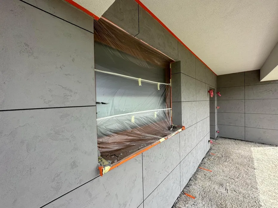 ELEWACJA Beton architektoniczny tynk zewnetrzny dekoracyjne rdza