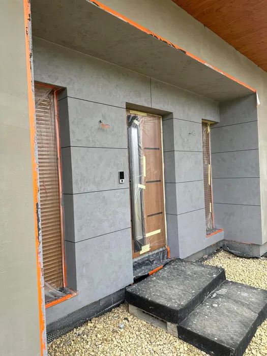 ELEWACJA Beton architektoniczny tynk zewnetrzny dekoracyjne rdza