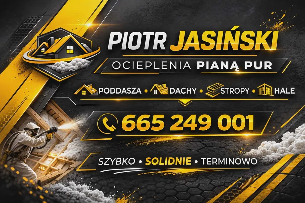 Ocieplanie ocieplenia pianą pur izolacje natryskowe poddasza stropy
