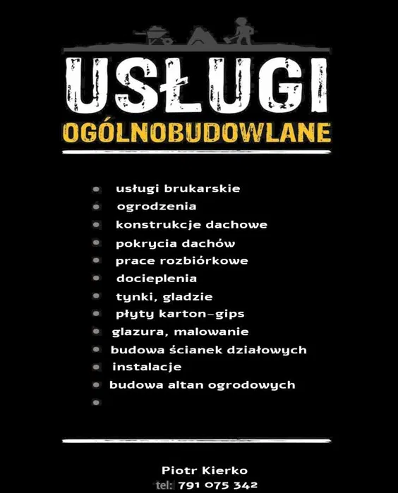 Usługi budowlane