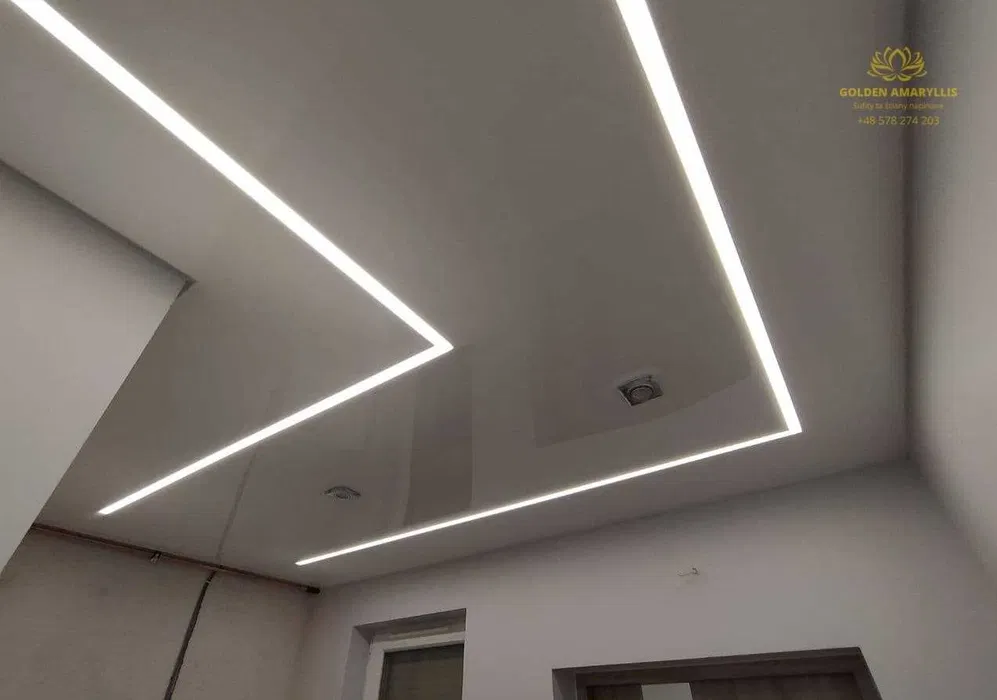 Sufity napinane od 95 zł m2 z materiałem i montażem, szybkie wykonanie