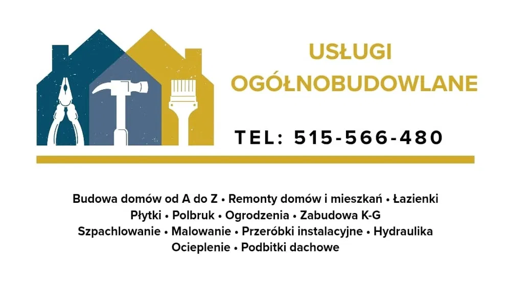 Usługi ogólnobudowlane
