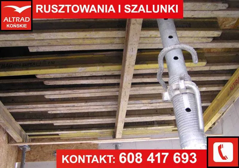 Wynajem Szalunków Stropowych - Szybko i Tanio - 27 LAT DOŚWIADCZENIA!