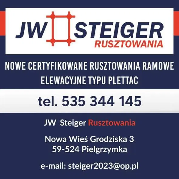 WYNAJEM Rusztowanie elewacyjne poznańskie 180m2 ZŁOTORYJA