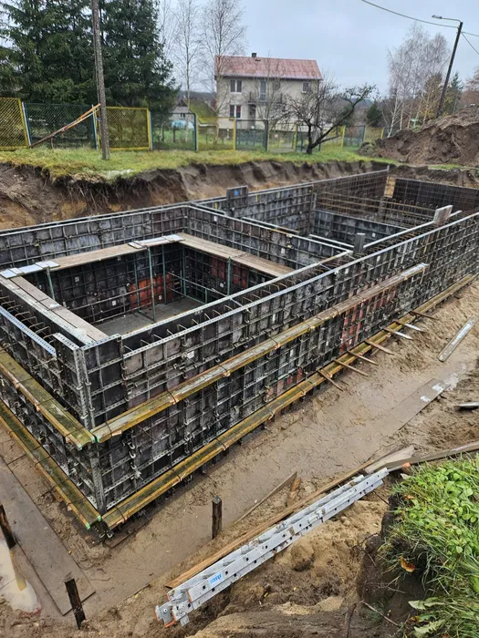 Wynajem szalunków fundamentowych pomorskie murki oporowe