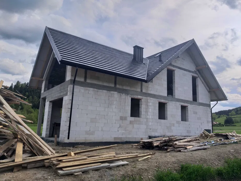 Budowa domów i innych objektów.