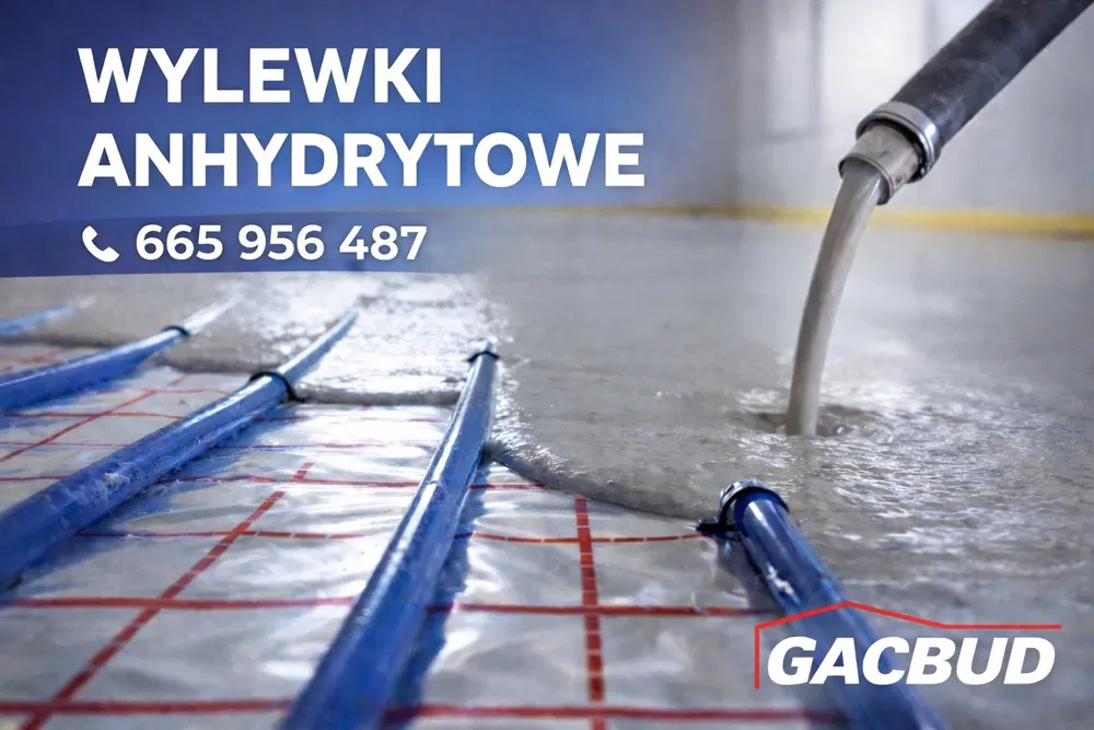 Wylewki cementowej i anhydrytowe