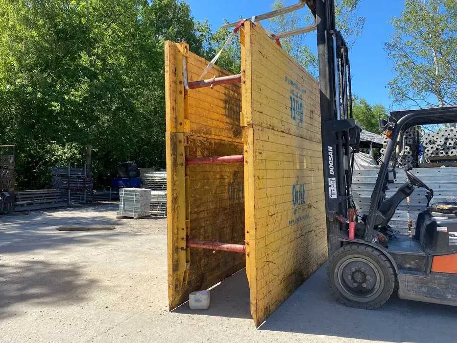 Szalunki do wykopu - zestaw liniowy 2x3 lub 3x3 Wynajem