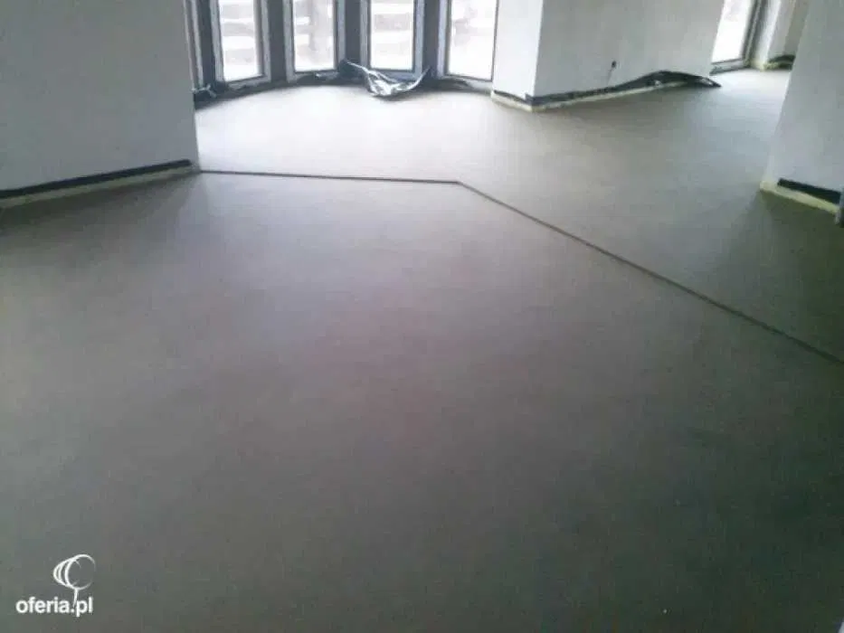 Posadzki jastrychowe, wylewki cementowe, układanie styropianu