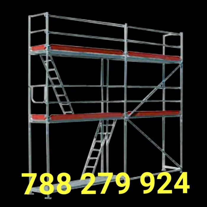 Wynajem rusztowań od 16gr/m2 !!!﻿ Rusztowania fasadowe Plettac !