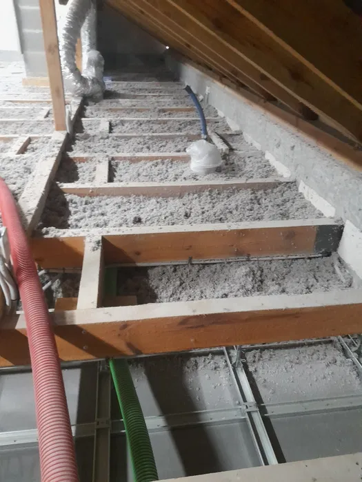 Wdmuchiwanie celulozy adaptacje poddaszy badanie kamerą termowizyjną