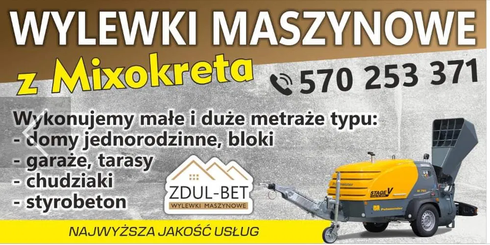 Wylewki Posadzki Maszynowe Mixokretem