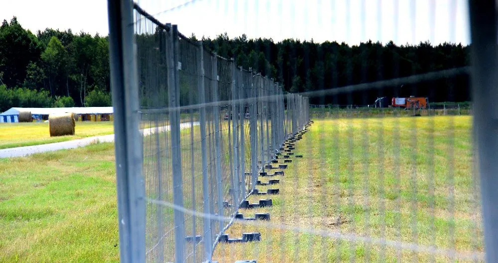 Wynajem Ogrodzenia Tymczasowego - budowlane Plac budowy