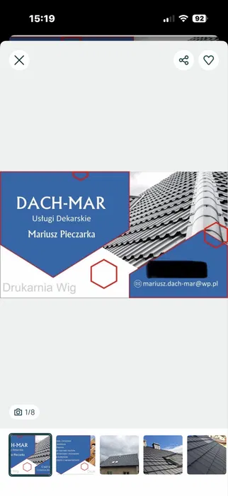 Dachy / Ciesiestwo- Dekarstwo Dach-Mar