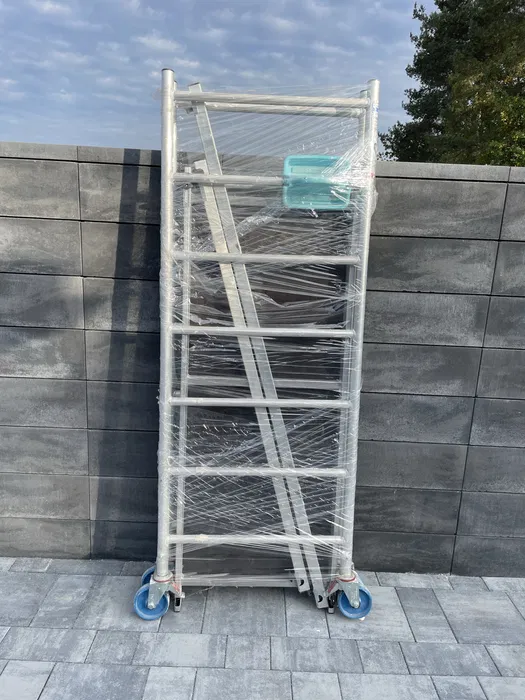 Wynajem, Rusztowanie alu składane przejezdne Krause RollTec na schody