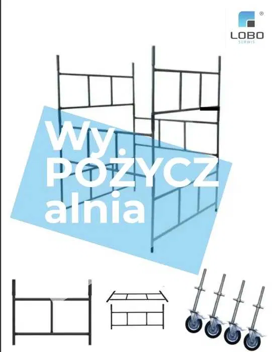 Rusztowanie plettac/Wynajem/wypożyczalnia/warszawskie /elewacyjne/
