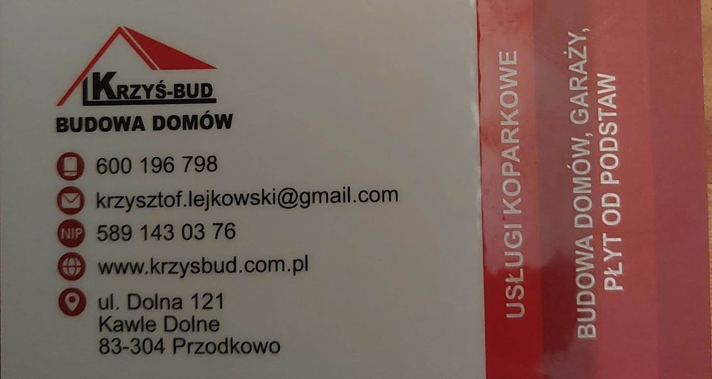 Firma budowlana ,budowa domu