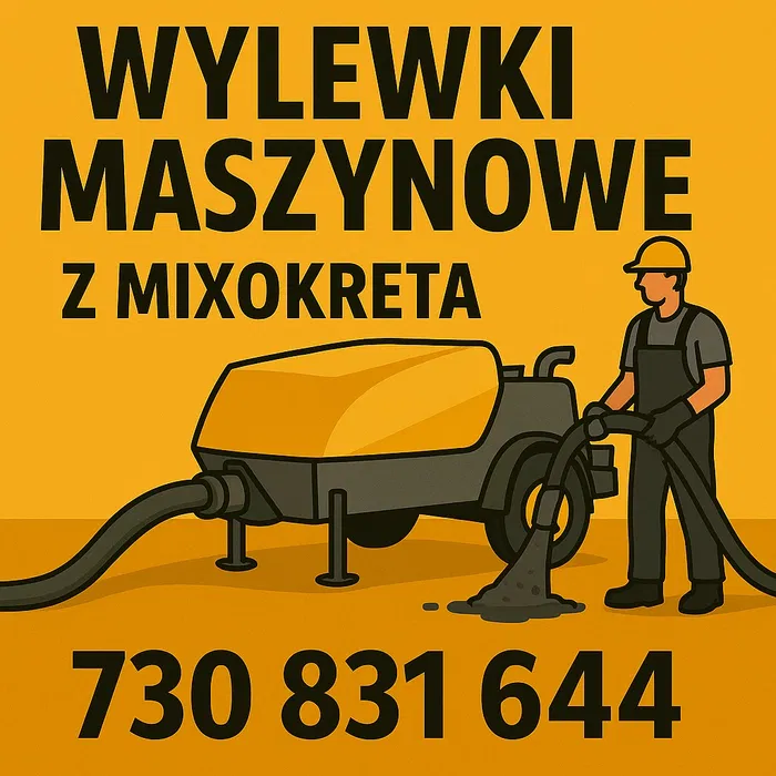 Wylewki z mixokreta+styrobeton,zrywanie podłóg