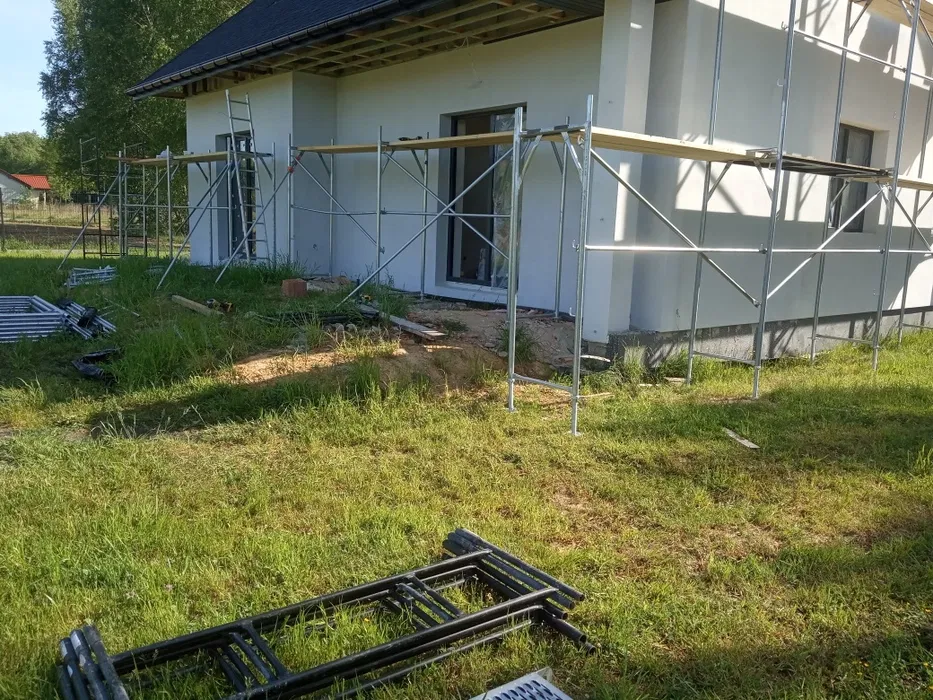 Wynajem rusztowania elewacyjnego 140m2