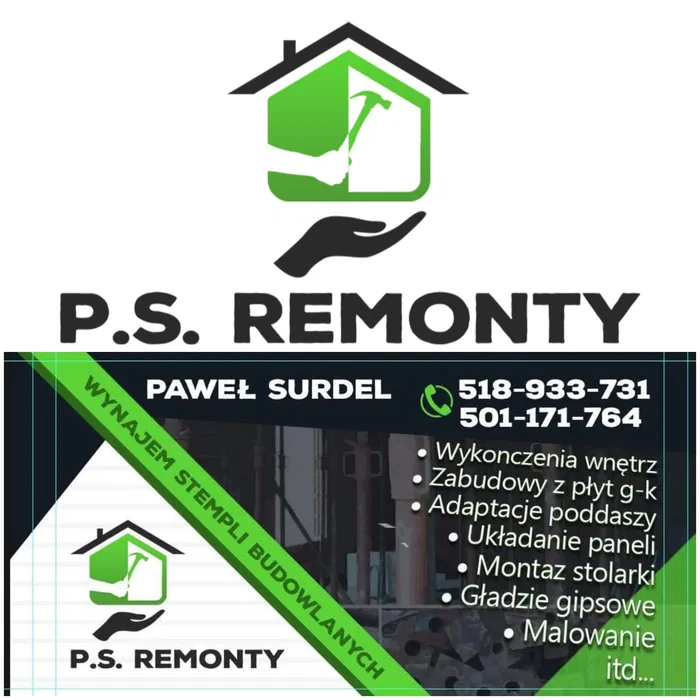 Wynajem Stempli Budowlanych długość 3,6m