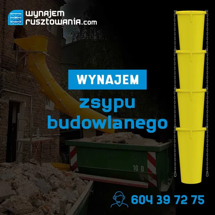 Wynajem rusztowania PLETTAC Tanio ! FV