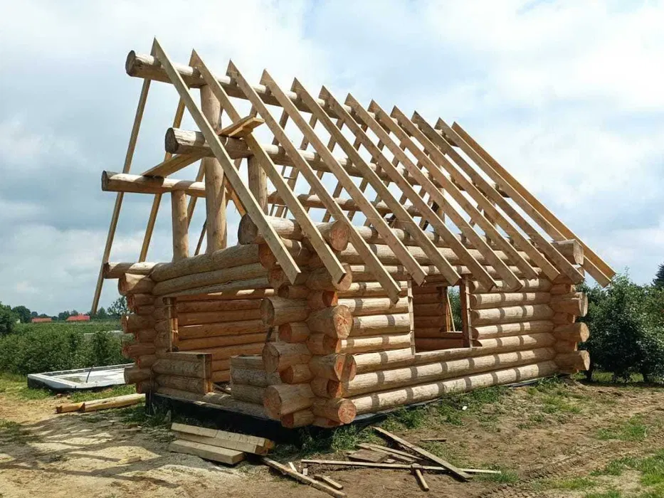 Dom z bala naturalnego, świerkowego. Konkurencyjne ceny.