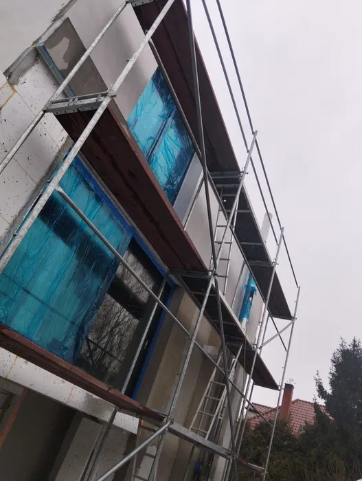 Rusztowanie elewacyjne 100m2 idealne na szczyt