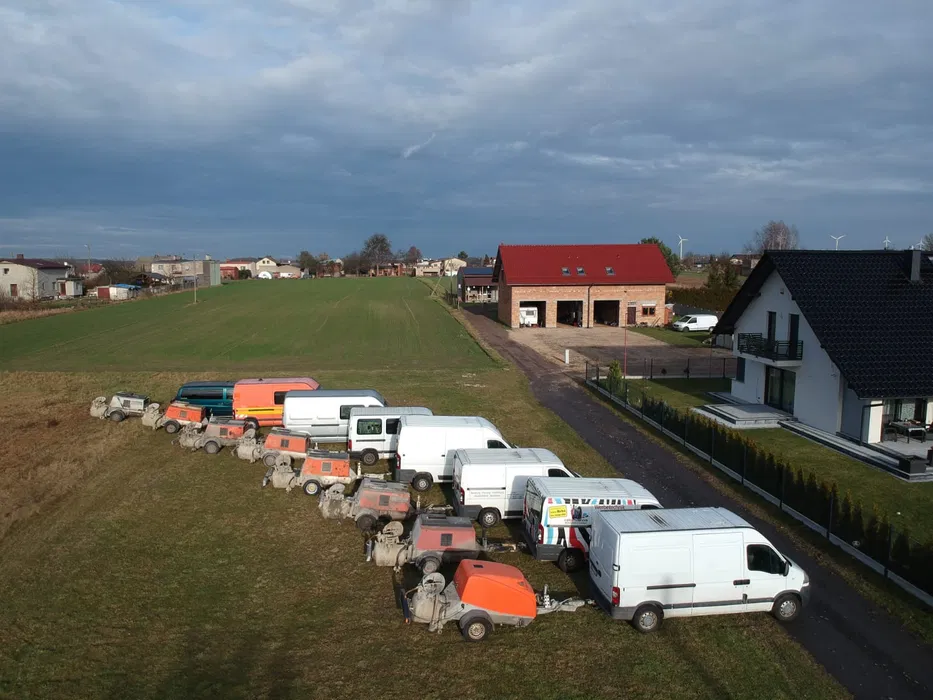Wylewki maszynowe miksokret Dobrodzień Lubliniec Olesno Grodziec Ozime